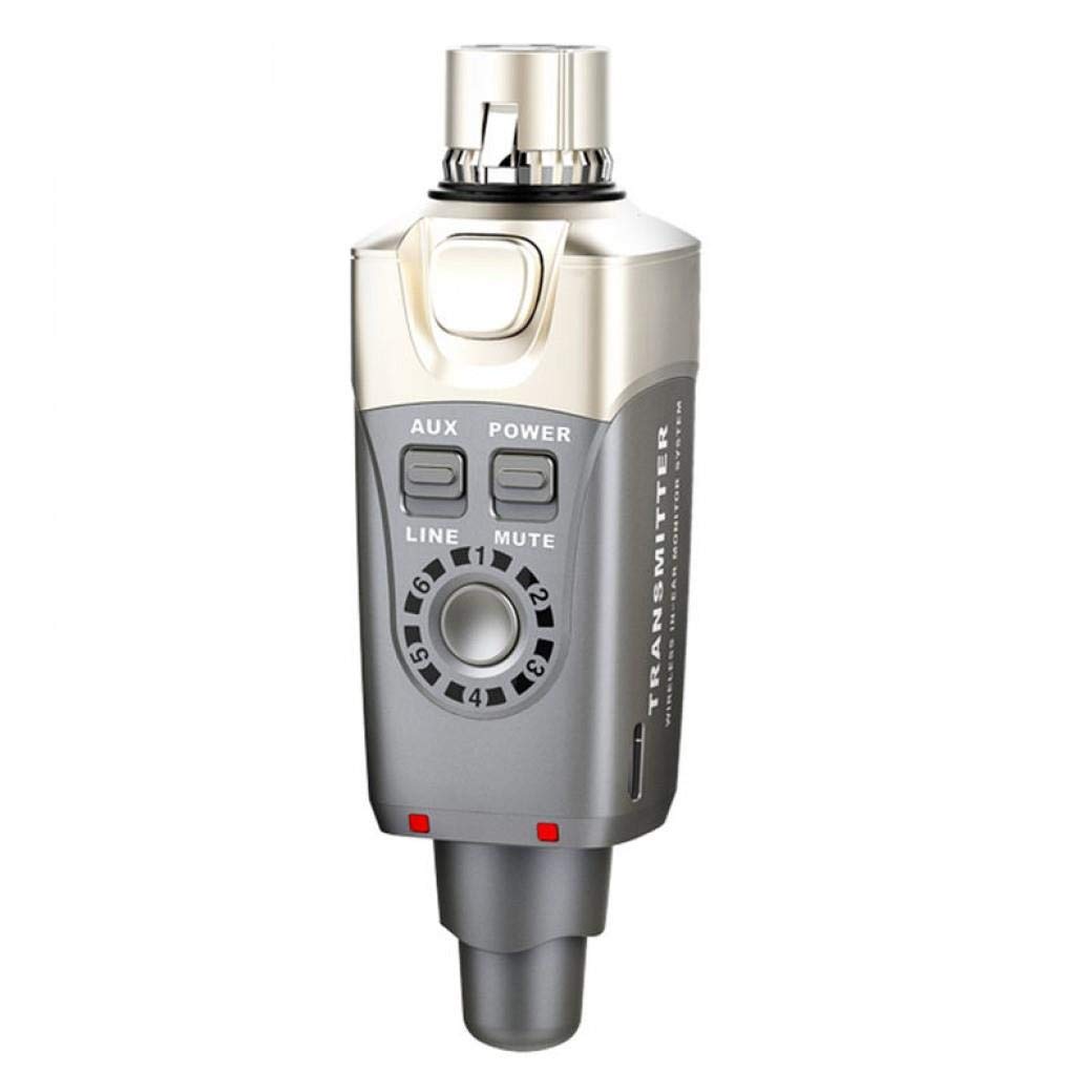 Xvive U4T Wireless in-Ear Monitor System 2.4GHz Professional IEM System Transmitter Only for Studio, Band Rehearsal,Live Performance (U4 Transmitter Only)