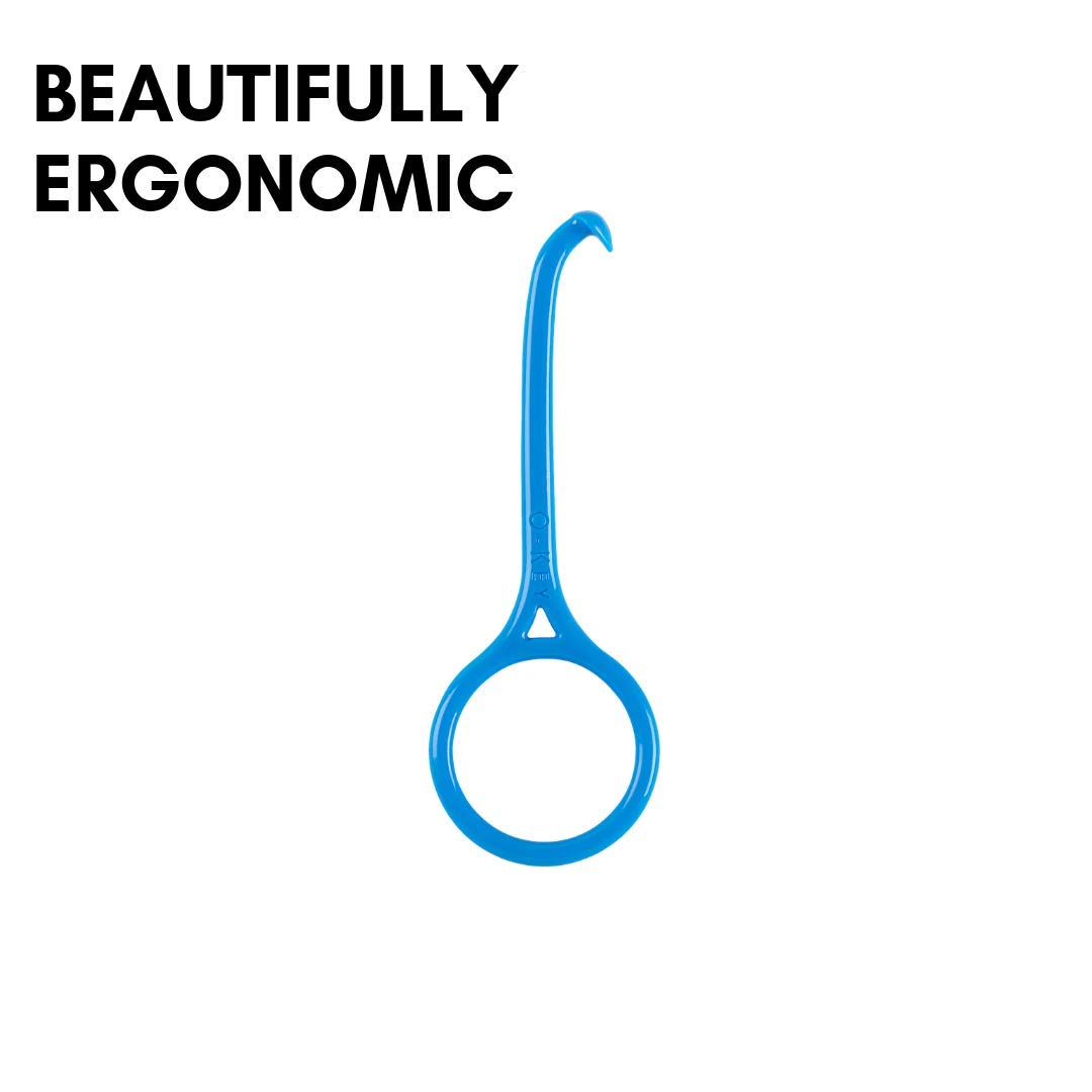 Clear Aligner Removal Tool by ORTHOKEY - Invisible Removable Braces - QTY 2 Blue : Beauty
