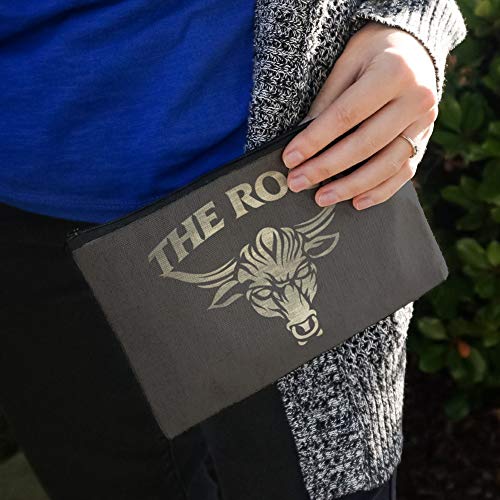 WWE-The-Rock-Brahma-Bull-Makeup-Cosmetic-Bag-Organizer-Pouch