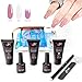 Astound Beauty Polygel Nail Kit - 30ml Polygel with Color Change and Dual Forms - Professional Nail Extension Gel Mini Kit