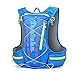 Tanluhu Breathable Vest Bag, NACATIN Water-Resistant and Lightweight Hydration Vest Backpack 15L Capacity, Adjustable Shoulder Straps for Running Cycling Hiking Climbing (Blue)