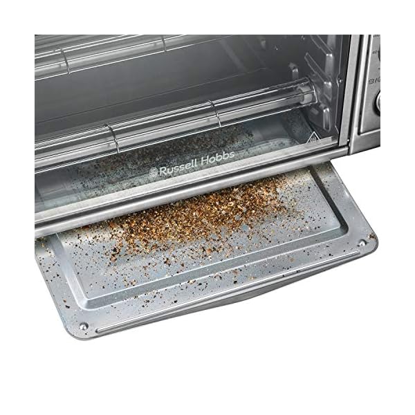 Russell Hobbs 26095 Express Air Fryer Mini Oven - Countertop Electric Convection Oven, Grill and Airfryer with Bake Pan…