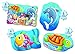 The Learning Journey My First 4-In-A-Box Puzzle – Ocean – Educational Toddler Toys & Gifts for Boys & Girls Ages 2 & Up, Multi