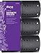 Diane 2.5-Inch Magnetic Hair Rollers, Secure Hold for Curls and Volume, Ideal for Styling with Pins, Picks, or Clips, Easy to Clean and Maintain, Black, 6 Count