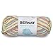 Bernat Handicrafter Cotton Ombre Yarn, 1.5 oz, Gauge 4 Medium, 100% Cotton, Candy Spinkle Ombre