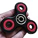 Merktor Tri-Spinner Fidget Toy With Premium Hybrid Ceramic Bearing - durable High Performance Bearing for Killing Time (black)