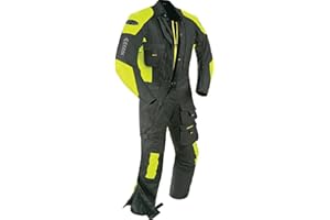 Joe Rocket Survivor One-Piece Suit - Large/Black/Hi-Viz Neon