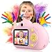 [16GB Memory Card Include] RegeMoudal Kids Digital Camera Gifts for Child Boys Girls,Mini Rechargeable Children Shockproof Digital Camcorders Little Kid Toys Gift 8MP with Battery 2 Inch,Pinkthumb 1