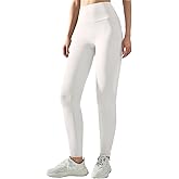 No Front Seam Leggings for Women High Waisted Tummy Control 25" Buttery Soft Gym Workout Yoga Pants