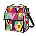 PackIt Freezable Deluxe Large Lunch Bag with Shoulder Strap, Viva