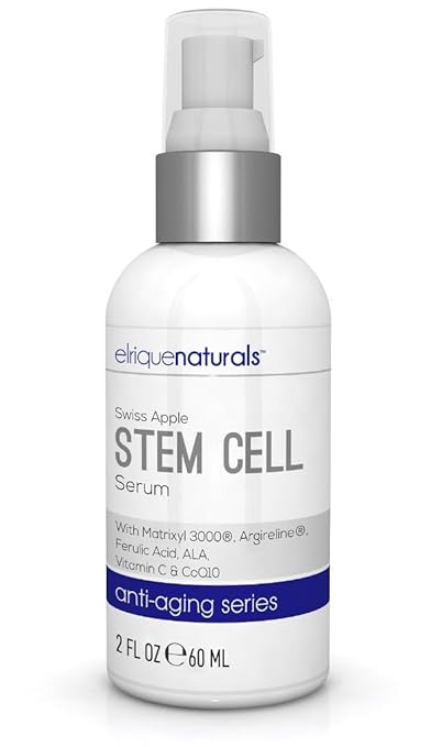Stem Cell Serum BIG 2 OZ SIZE With Matrixyl 3000, Argireline & Ferulic Acid - Best Anti Aging Serum That Rejuvenates Your Skin's Appearance. Diminishes Fine Lines And Wrinkles. For Smoother, More Radiant And Younger-Looking Skin.