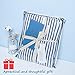 VM VOUGEMARKET Plaid Duvet Cover Set Queen,Waffle Weave Duvet Cover with Button Closure- Hotel Quality 100% Cotton - Luxurious, Comfortable, Breathable, Soft and Extremely Durable (Queen,Gray)
