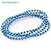 SOTOGO 50 Pieces Baby Gender Reveal Beads for Baby Shower Announcement Party 4mm Round 30 Inch