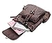 Coofit Brown Women's Synthetic Leather Backpack Purse Shoulders Bag Travel Bag Daypack