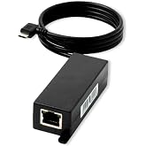 PoE Texas 802.3af PoE to USB-C Adapter for iPad &amp; Tablets, 10W | 10 watt Power &amp; Fast Ethernet for mini, Air, Samsung Tab, Surface Go, Google Pixel - Integrated Angle Cable Converter, Kiosks