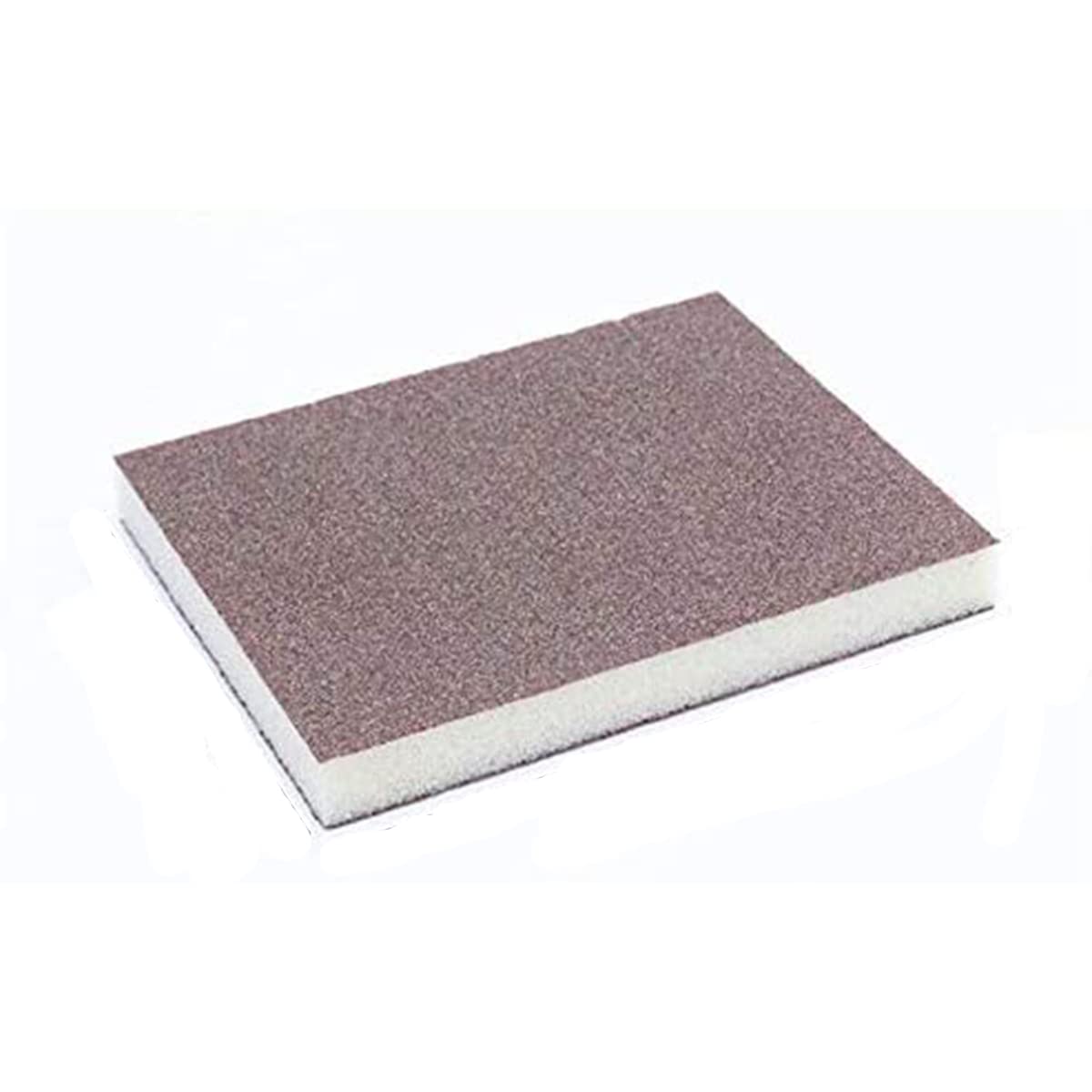 Boxonly 4 PCS Sanding Sponge Blocks Abrasive Pad Sandpaper 150 Grit Flexible Sandpaper Block Sponge Sand Block Wet Dry Sponge Sand Paper For Woodworking Wall,Grey