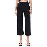 commando Women's Neoprene Cropped Wide Leg Pants