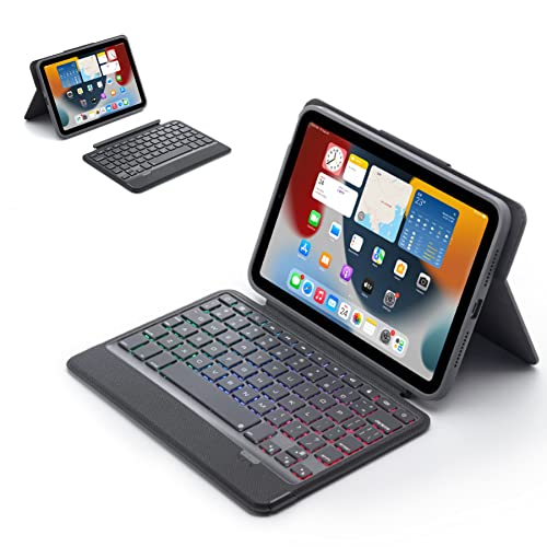 QYiiD IPad Mini 6th Generation Keyboard Case, Detachable