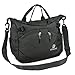 Vbiger Messenger Bag Handbags For Women Waterproof Nylon Fabric Shoulder Bag (Black)
