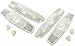 Gogoforward Bike Wheel Spoke Reflectors Road, Mountain Bike, Pack of 4