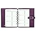 Day-Timer Starter Set, Undated, 7 Ring, Desk Size, 5.5 x 8.5 Inches, Purple (70303)