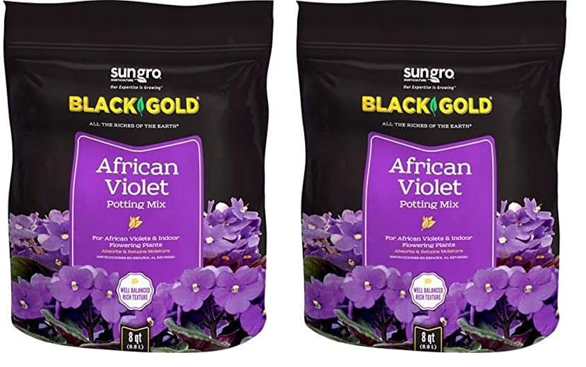 Sun Gro Horticulture Black Gold African Violet Mix (Pack of 2)