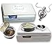 Heart Rhodium Plated Necklace Pendant Locket Freshwater Cultured Pearl in Oyster Kit Set With Stainless Steel Chain 18