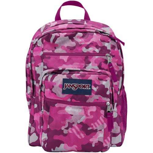 jansport big student backpack camo