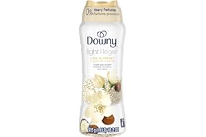 Downy Light Laundry Scent Booster Beads for Washer, Shea Blossom, 18.2 oz, with No Heavy Perfumes
