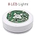 MOKOQI Rechargeable Light Bulb Lamp Set - Portable, Dimmable, Wireless LED Light Bulbs for Home, Camping, Emergency Use - Pack of 2