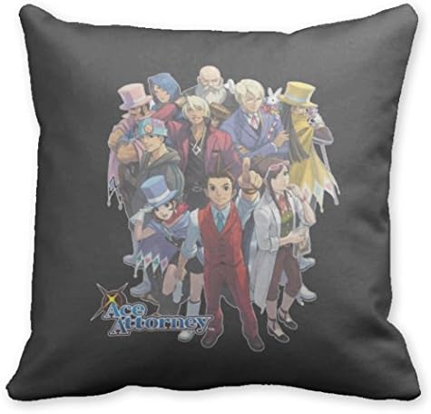 Just Redo Apollo Justice Key Art Pillow Cushion Cover Pillow Cases For Throw Pillows