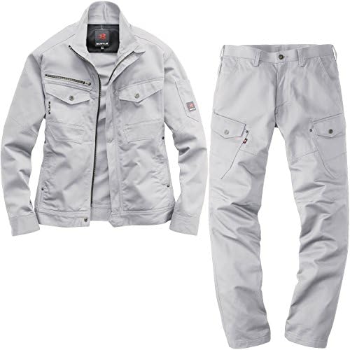 (バートル) BURTLE 耐久性重視 高密度ツイル 綿100% 作業着・作業服 上下セット(長袖ブルゾン+カーゴパンツ) (8101,8102) 【M～5Lサイズ展開】