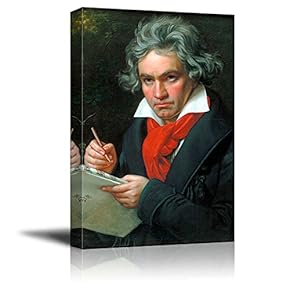 Beethoven by Joseph Karl Stieler - Canvas Print 