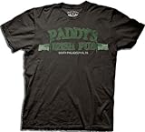 It's Always Sunny in Philadelphia Distressed Paddy's Irish Pub Black T-shirt Tee