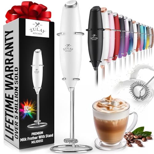 Zulay Kitchen Powerful Milk Frother Wand - Ultra