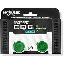 KontrolFreek CQC Signature Edition for PlayStation 4 (PS4) Controller | Performance Thumbsticks | 2 Low-Rise Convex | Green