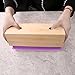 TOPQSC Reinforced Soap Mold, Upgrade Rectangular Silicone Mold with Wooden Box and Lid for 1.2kg DIY Soap Making with Gold Brick Silicone Mold/Wood Soap Holder and 20pcs Color Oiled Paper for Free