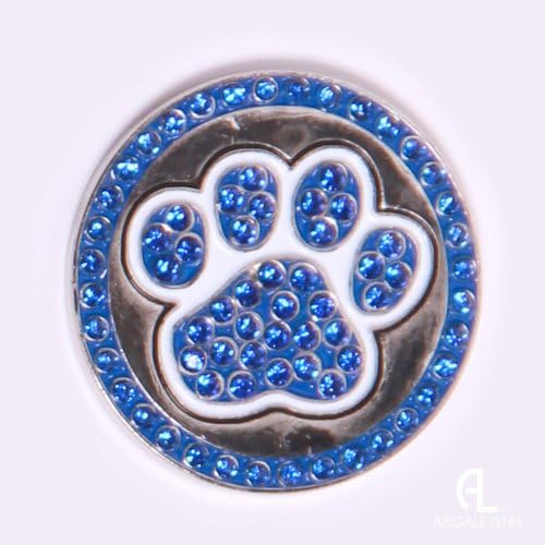 Abigale Lynn Crystal Golf Ball Marker - Cat Paw