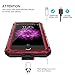 seacosmo Case for iPhone SE 2020, iPhone 7/8 Waterproof, Full Body Protective Shell with Built-in Screen Protector, Military Grade Rugged Heavy Duty Cover, Red