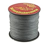 GRAY 1000m super strong PE braided fishing line 10LB to100LB (40LB)