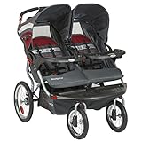 Baby Trend Navigator Double Jogger Stroller, Baltic