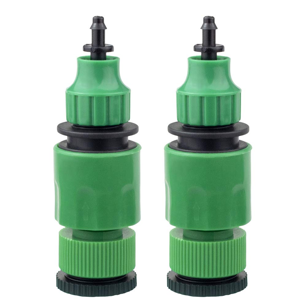 Begrit Garden Hose Pipe One Way Adapter Tap Connector Fitting For Irrigation 2 Pack Buy Online In Jordan At Jordan Desertcart Com Productid