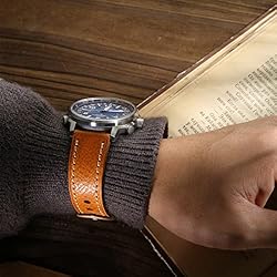 REZERO Handmade Genuine Leather Watchbands 22mm