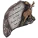 Inspirational Deer in Nature Desktop Plaque Figurine for Religious and Spiritual Lodge and Cabin Decor As Decorative Buck Statues with Bible Verse or Christian Decorations As Gifts for Hunters