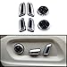 Set of 6pcs Chrome Seat Adjustment Switch Cover Trim For Audi A3 A4 A5 A6 A7 B8 Q3 Q5 VW Tiguan