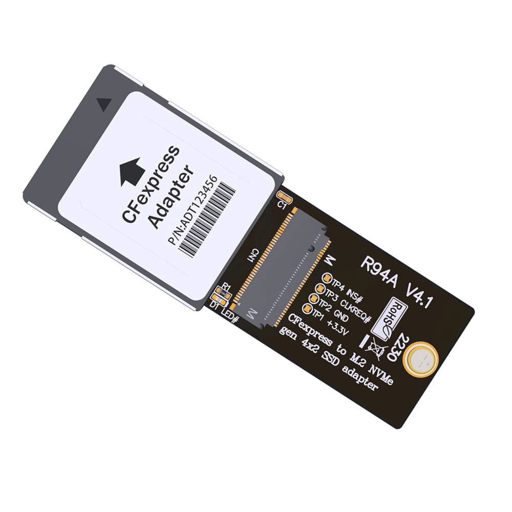 NFHK Type-B CF-Express to NVMe 2230 M.2 M-Key CH SN530 SSD Adapter CFE for Xbox Series X&S PCIe4.0 Expansion Memory Card