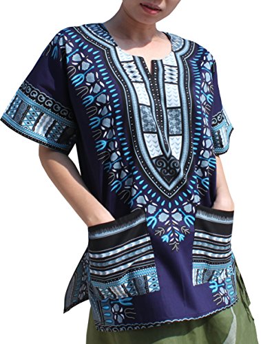 Full Funk Bright Unisex Dashiki Festival Shirt - African Top
