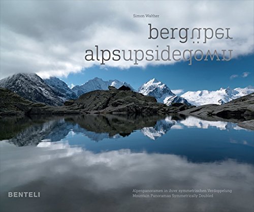 AlpsUpsidedown: Mountain Panoramas Symmetrically Doubled