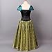 American Vogue Princess FROZEN ANNA Elsa CORONATION Dress Costume (7-8)