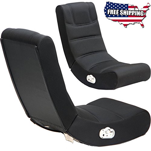 Gaming Chair W Audio Speakers System Video Game #video #rocker #gaming #chair #review Gaming Chair W Audio Speakers System Video Game